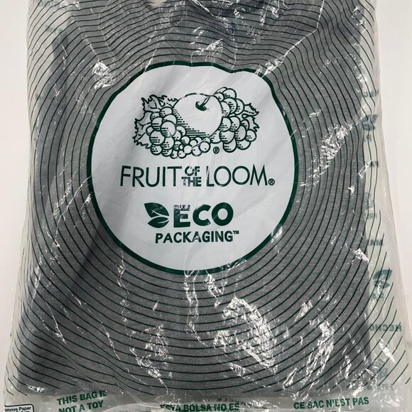 💥3/$15💥NEW Fruit of the Loom Men's EverSoft Fleece Crew Sweatshirt, Gray - L - Picture 10 of 12